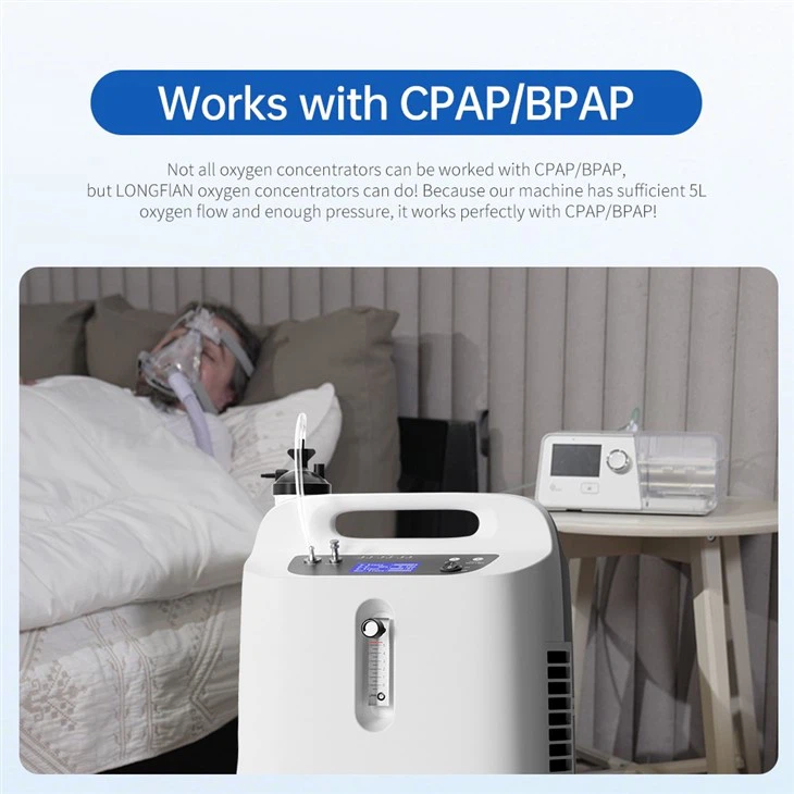Longfian Medical Grade Hospital Equipment 5 Liter Gvs Filter JAY-5DW Oxygen Concentrator