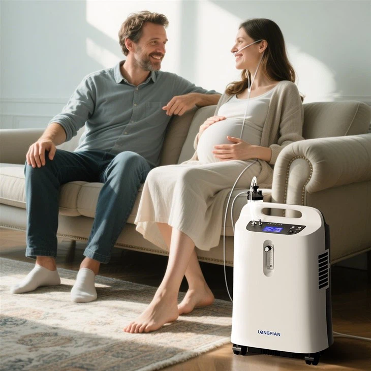 Longfian Medical Grade Hospital Equipment 5 Liter Gvs Filter JAY-5DW Oxygen Concentrator